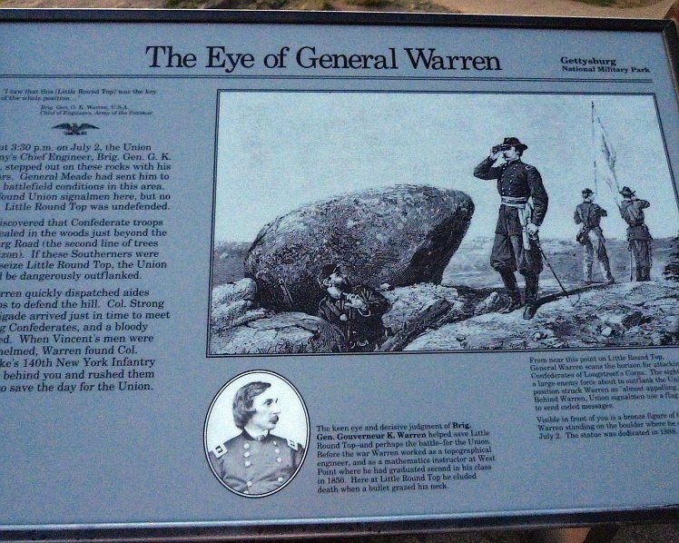 16. Gettysburg - Gen. Warren (Valley of Death)